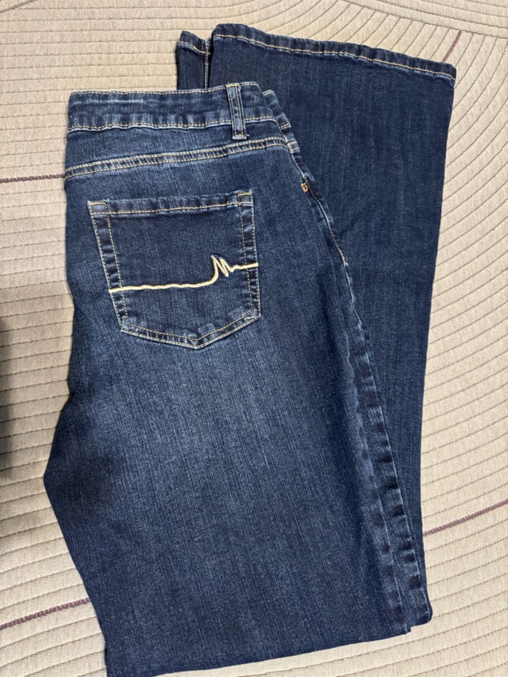 Maurices Dark Blue Flare Jeans
